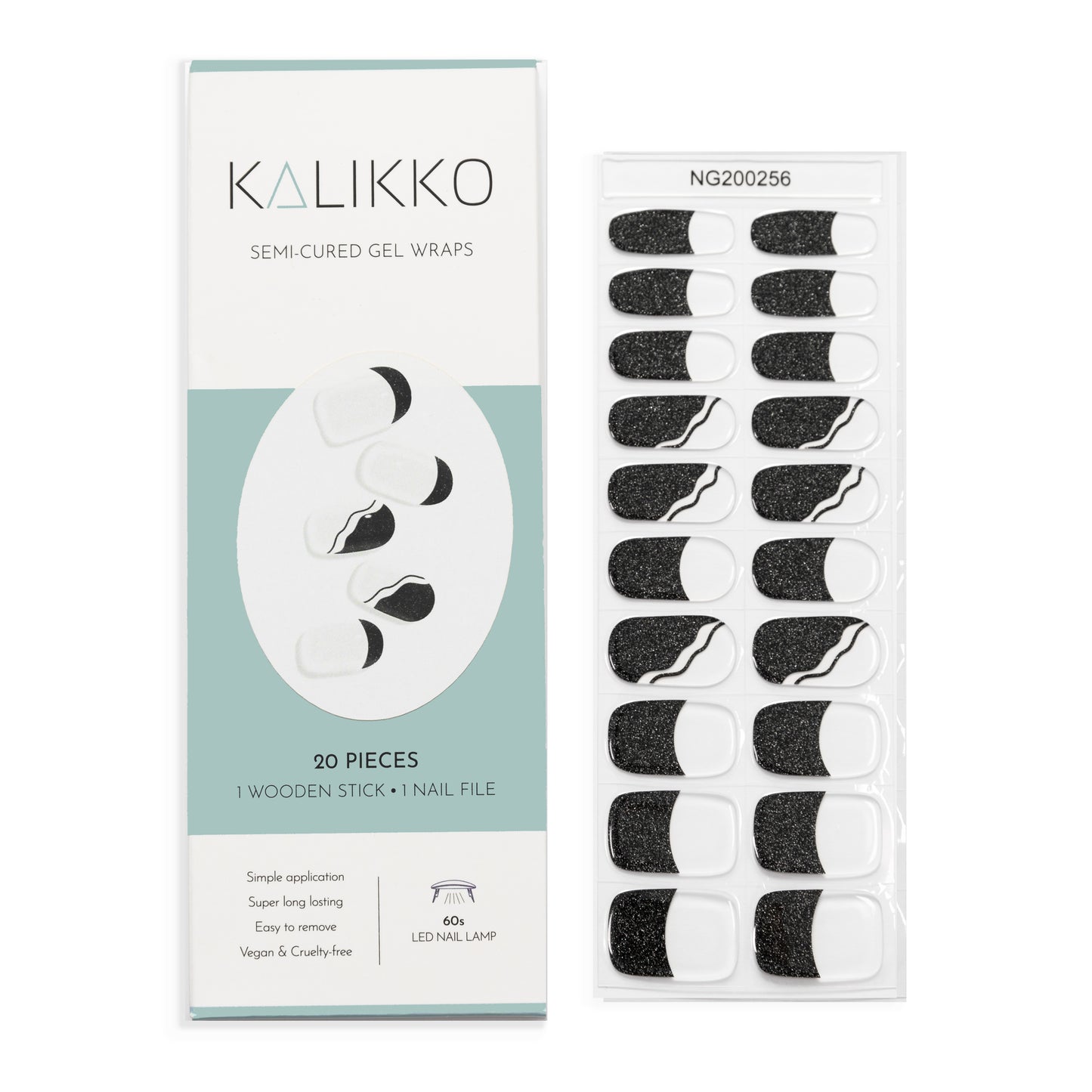 Carbon Edge | Semi-Cured Gel Nail Wraps