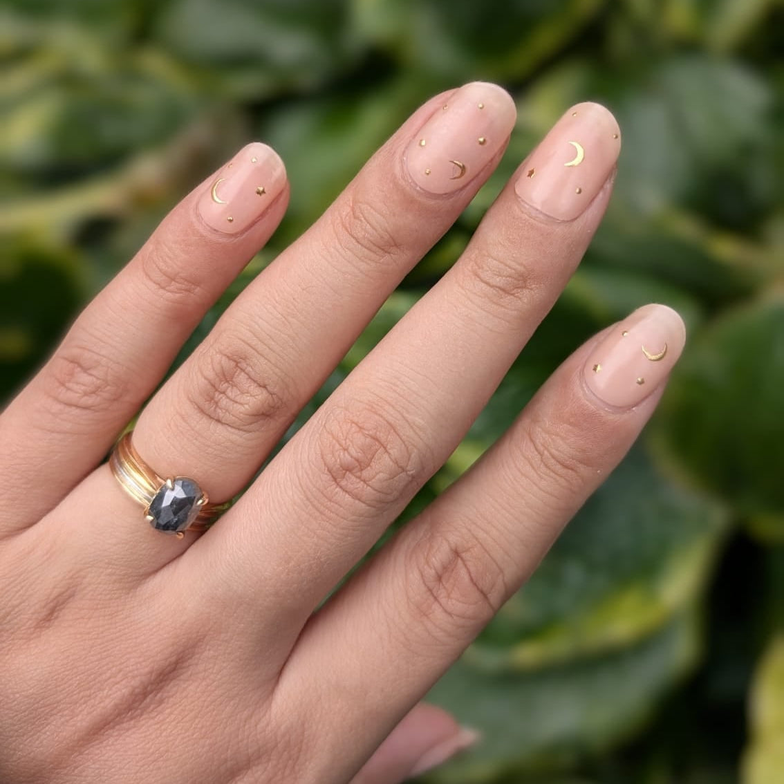 Golden Nights  | Semi-Cured Gel Nail Wraps