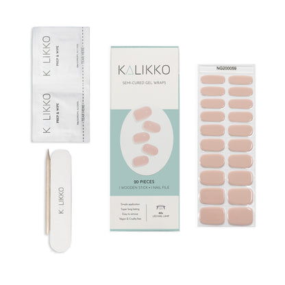 Misty Rose | Semi-Cured Gel Nail Wraps