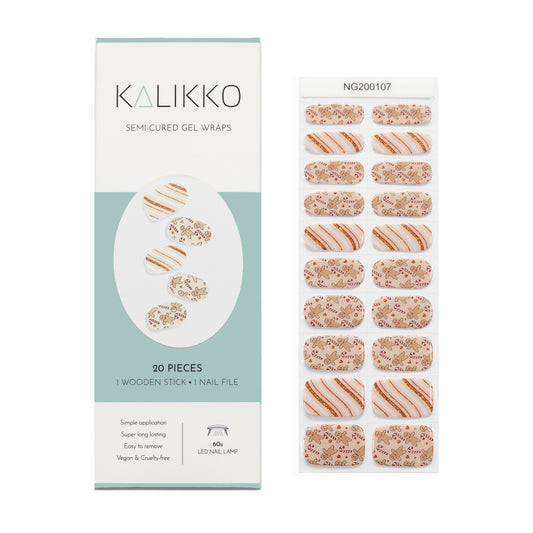 Sugar & Spice | Semi-Cured Gel Nail Wraps