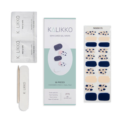 Midnight Mucca | Semi-Cured Gel Nail Wraps