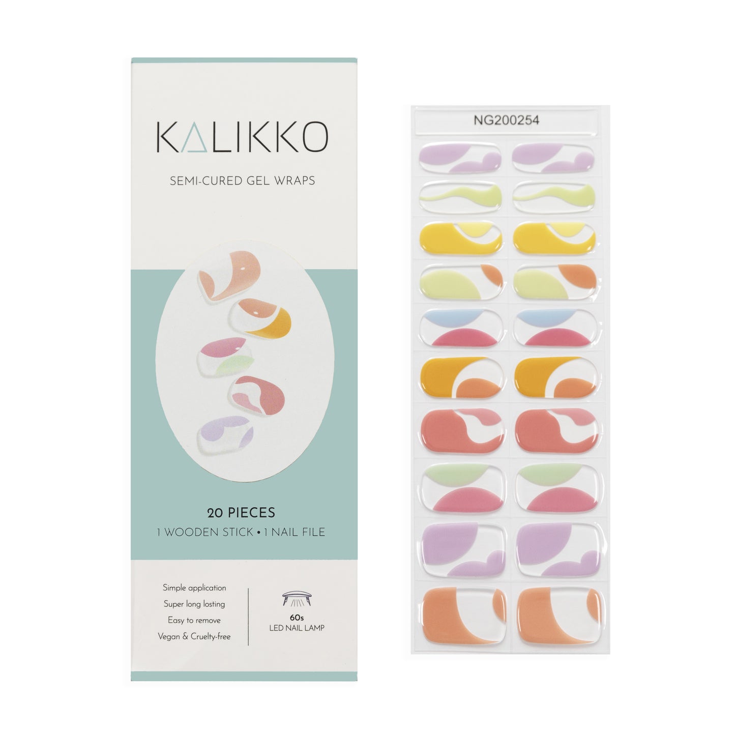 Candy Floss | Semi-Cured Gel Nail Wraps