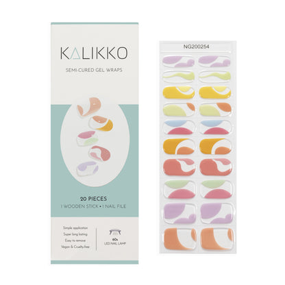 Candy Floss | Semi-Cured Gel Nail Wraps