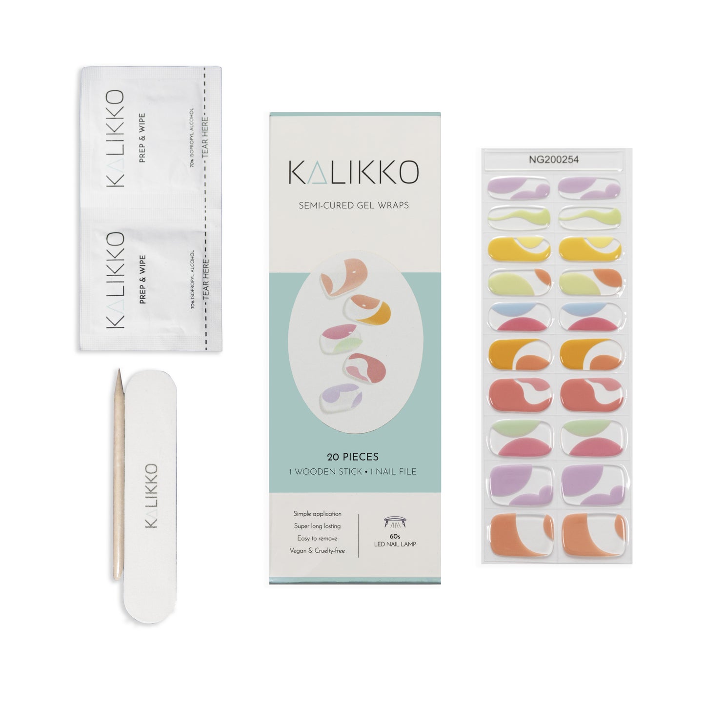 Candy Floss | Semi-Cured Gel Nail Wraps